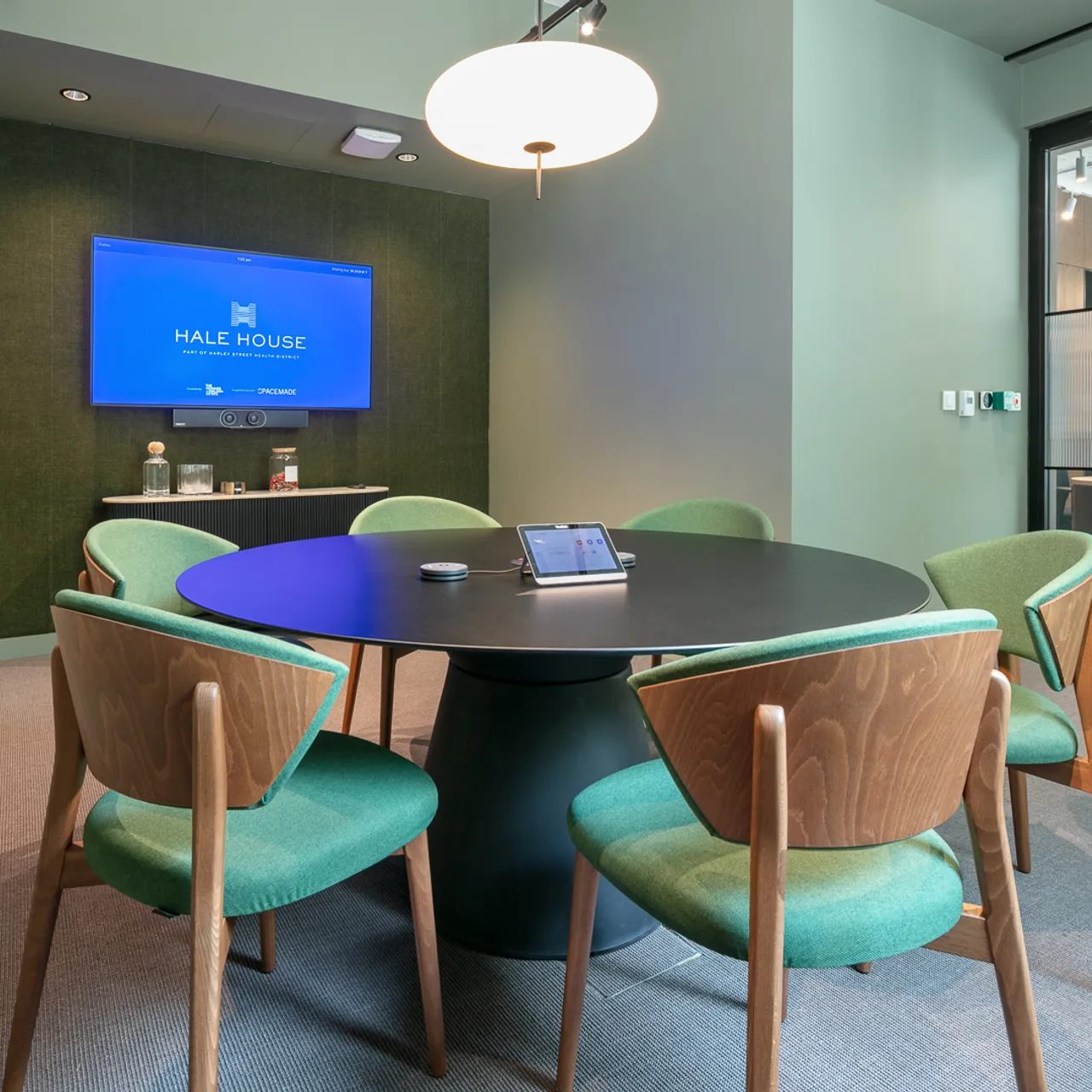 Hale House by Spacemade - 76 Portland Place  Meeting Room Product Image